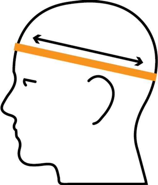 Measure head deals for bike helmet