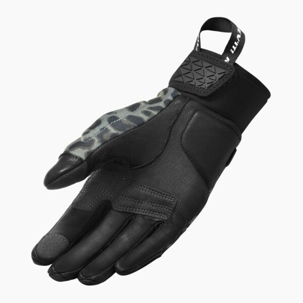Spectrum Ladies Gloves Leopard-Dark Grey