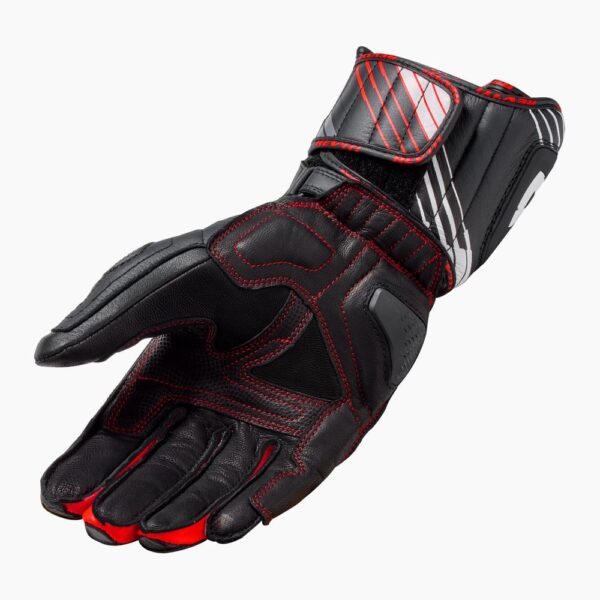 Apex Gloves Neon Red-Black