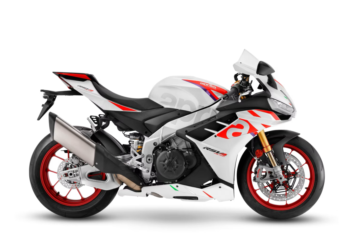 2024 Aprilia RSV4 Factory 1100 – Speed White – Ride Aprilia